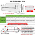 High Elastic Bubble Grid Sofa Cover 1/2/3/4 with Skirt Hem, All Season Universal Pet anti Dirt Couch Covers for Living Room