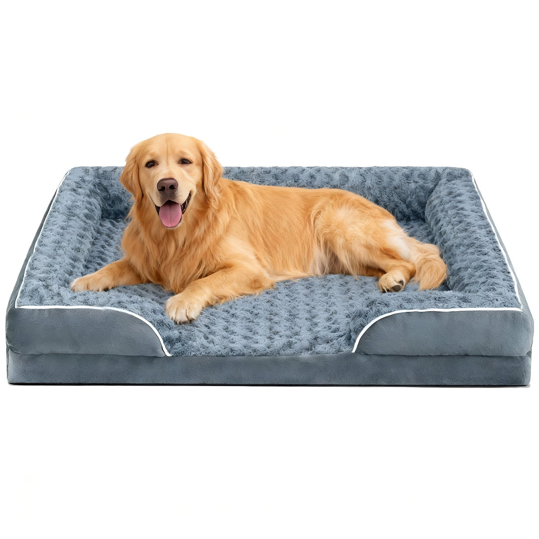 Large Dog Bed for Extra Large Dogs Waterproof Orthopedic Dog Sofa Bed Non Slip Pet Couch with Removable Washable Cover Supportive Foam M to Xxl,Dark Gray - PetOhPets