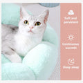 Medium Winter Warm Pet Bed with Soft Cushion, Solid - PetOhPets