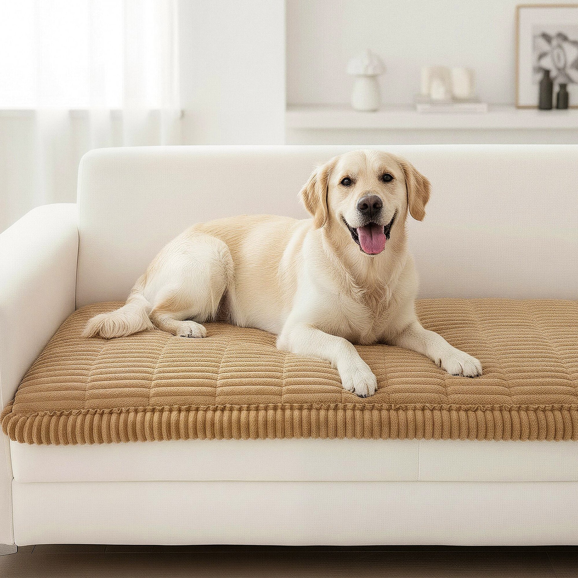 Plush Pet Couch Cover - PetOhPets