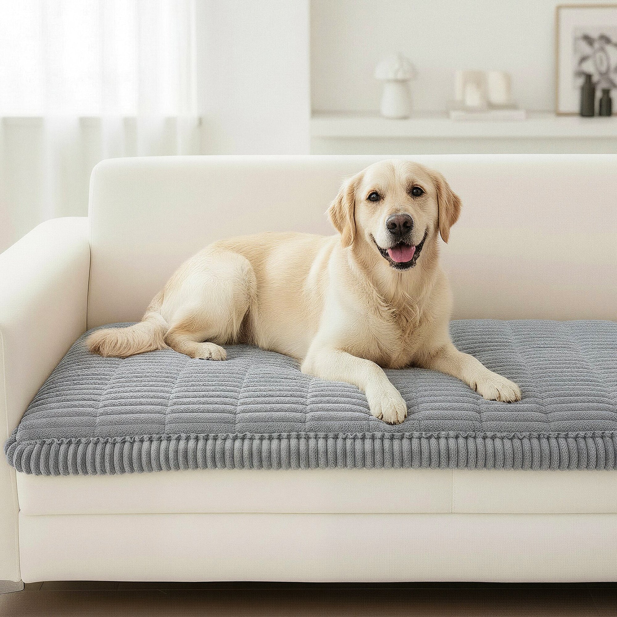 Plush Pet Couch Cover - PetOhPets