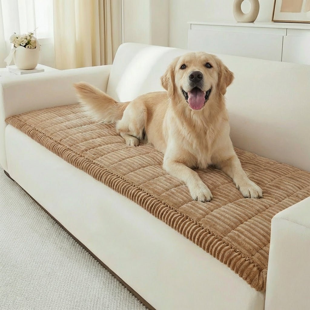 Plush Pet Couch Cover - PetOhPets