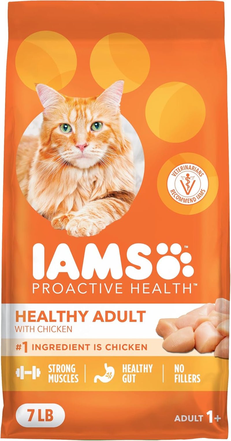 Proactive Health Adult Healthy Dry Cat Food with Chicken, 7 Lb. Bag - PetOhPets