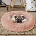 round Dog Bed Cuddler Washable round Pet Bed for Cats and Medium Dogs Comforting Dog Bed - PetOhPets