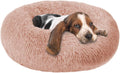 round Dog Bed Cuddler Washable round Pet Bed for Cats and Medium Dogs Comforting Dog Bed - PetOhPets