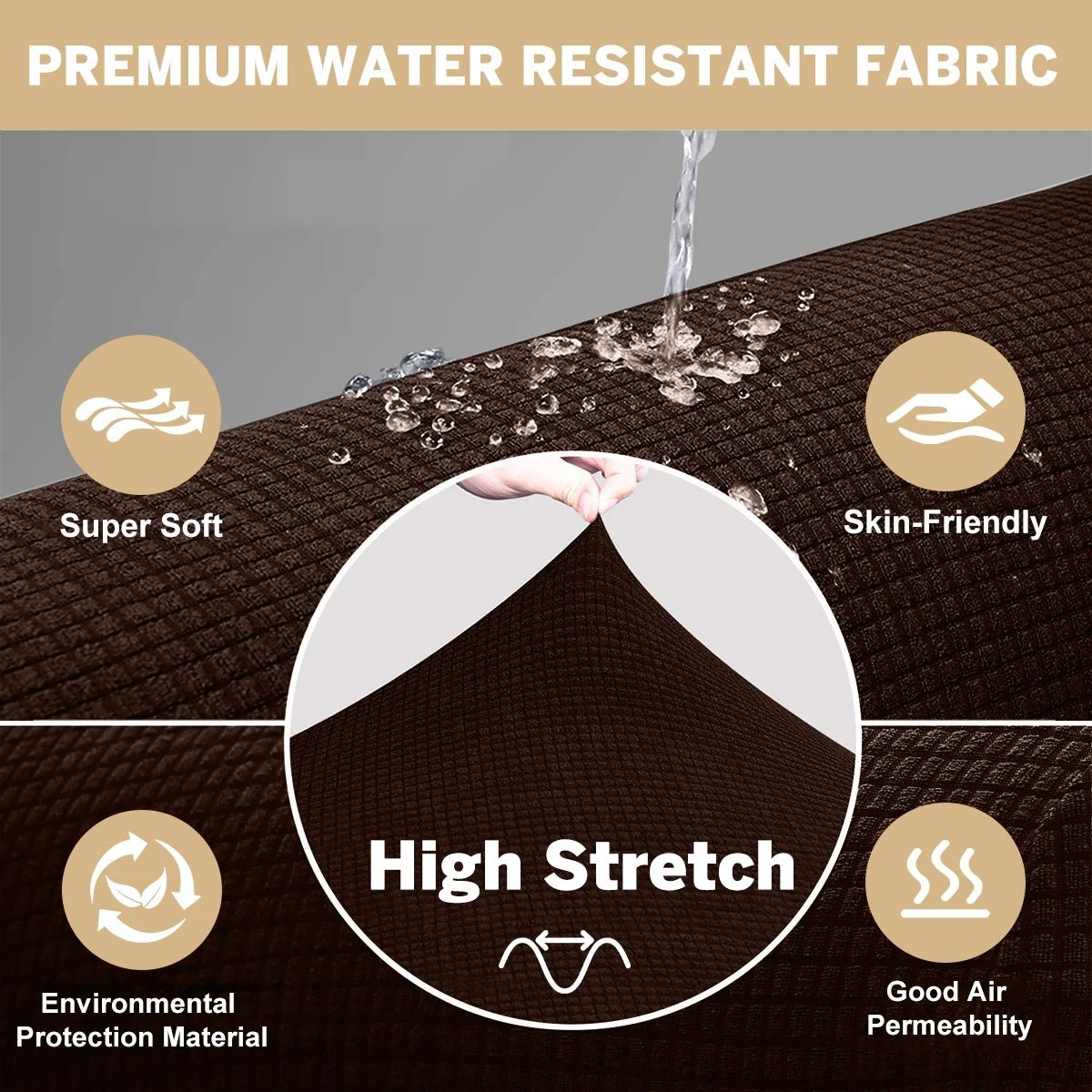 Waterproof Coffee Sofa Cover - PetOhPets