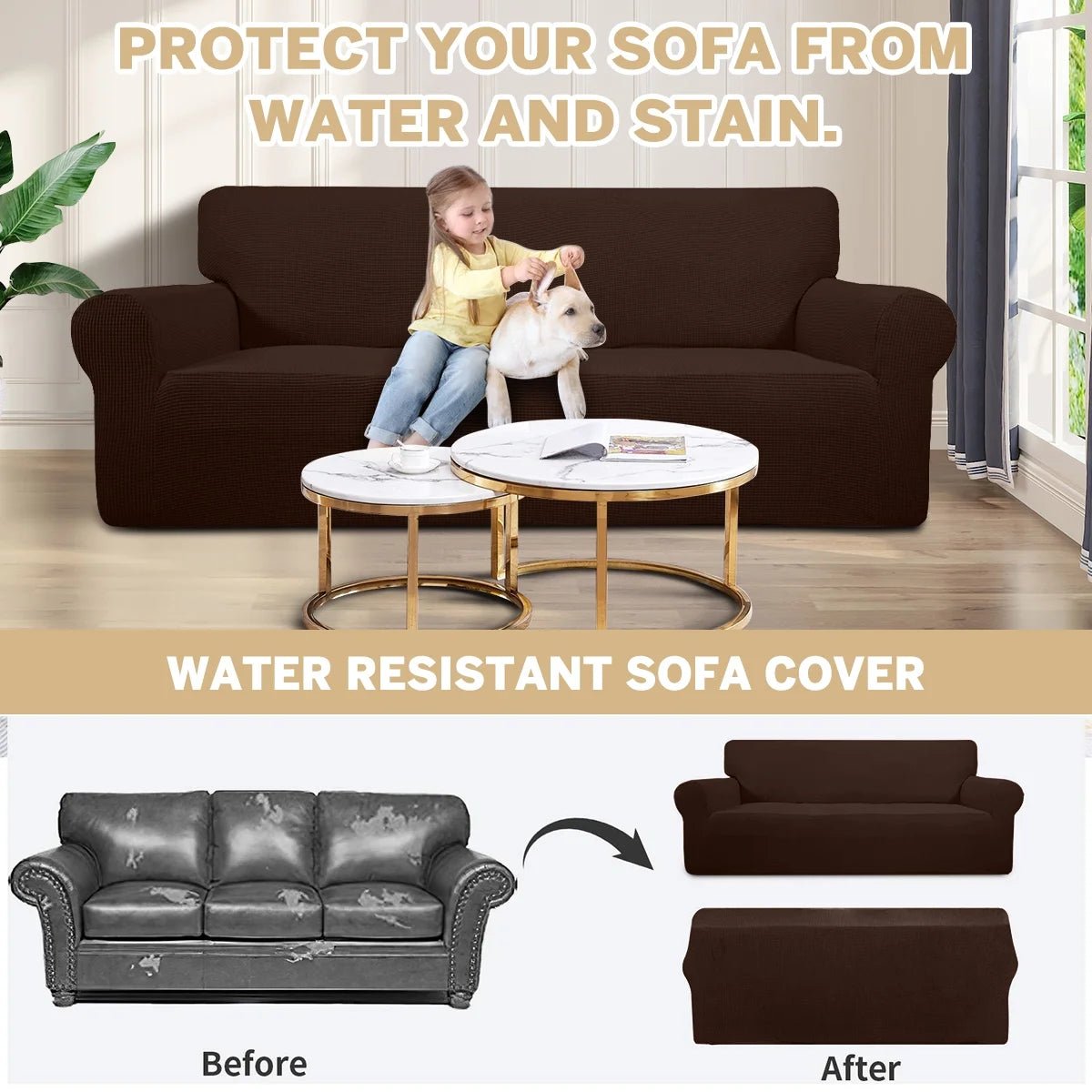 Waterproof Coffee Sofa Cover - PetOhPets