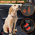 Waterproof Dog Car Seat Cover – Non - Slip Back Seat Protector with Seat Belts for Cars, Trucks & SUVs - PetOhPets
