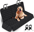Waterproof Dog Car Seat Cover – Non - Slip Back Seat Protector with Seat Belts for Cars, Trucks & SUVs - PetOhPets