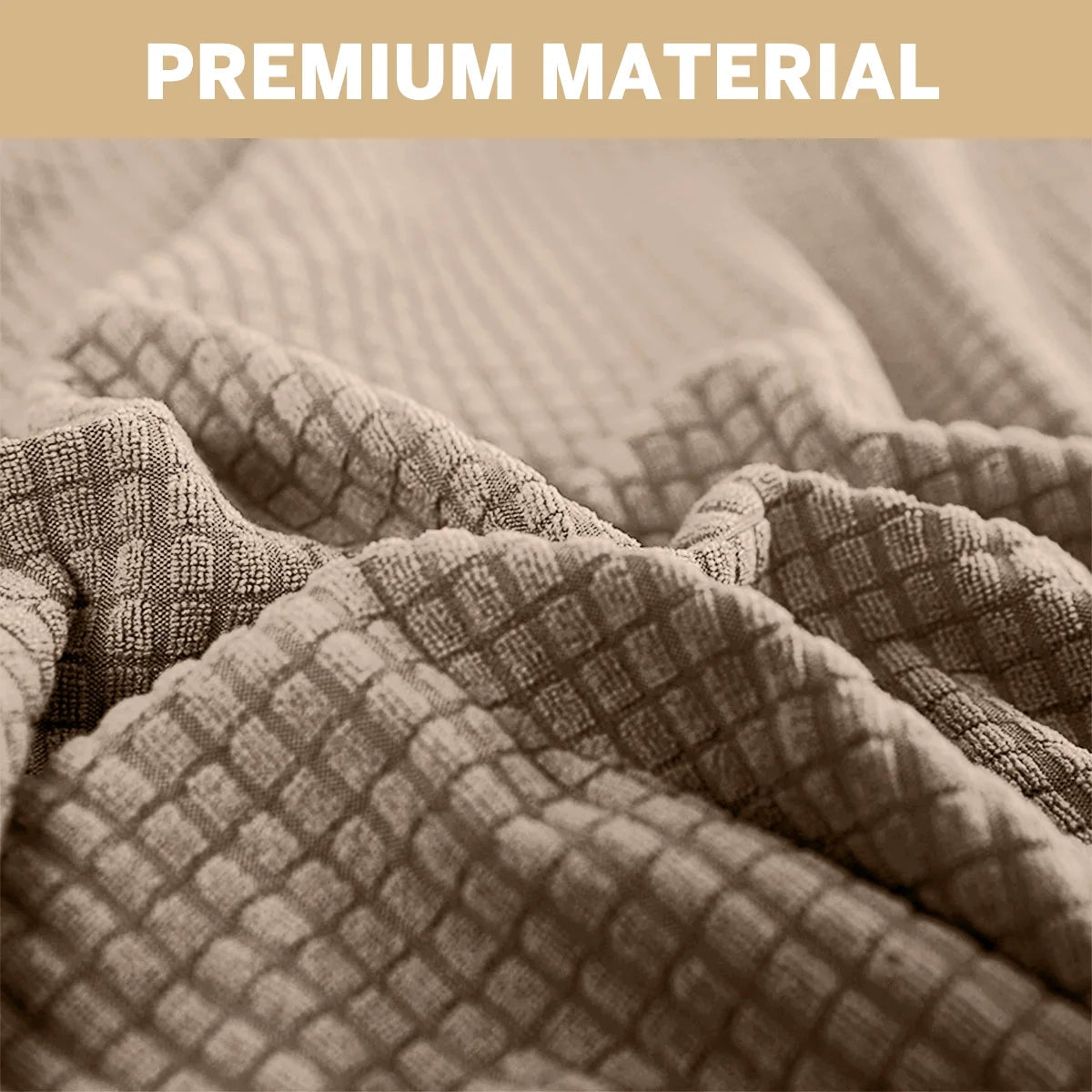 Waterproof Taupe Sofa Cover - PetOhPets