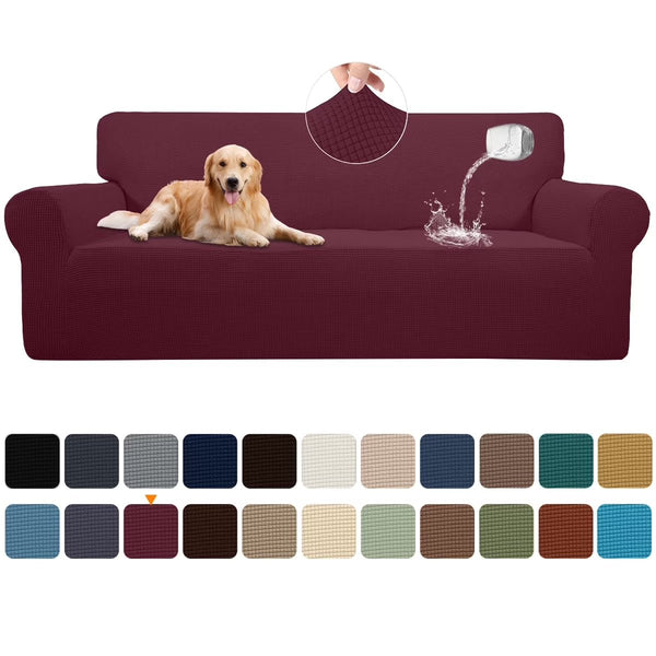 Waterproof Wine Sofa Cover - PetOhPets